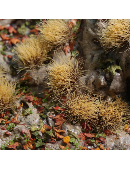 32 Piezas Arbustos Miniatura Verde Oscuro Ylutex para Dioramas