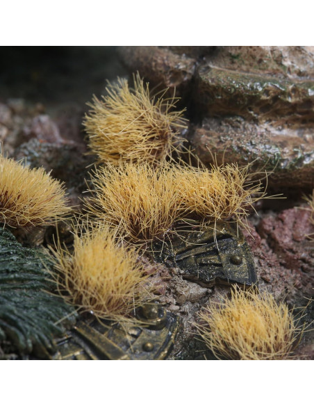 32 Piezas Arbustos Miniatura Verde Oscuro Ylutex para Dioramas