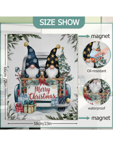 Cubierta Magnética GYYGOO Duende Navideño 58.4x66 cm