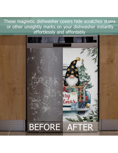 Cubierta Magnética GYYGOO Duende Navideño 58.4x66 cm