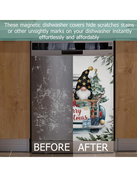 Cubierta Magnética GYYGOO Duende Navideño 58.4x66 cm