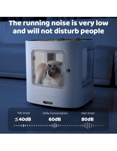 Caja Secadora para Mascotas Exquimac 64L Ultra Silenciosa 2