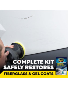 Kit de Restauración de Fibra de Vidrio Meguiar's M4965 - 3 Piezas 2