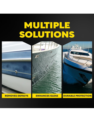 Kit de Restauración de Fibra de Vidrio Meguiar's M4965 - 3 Piezas