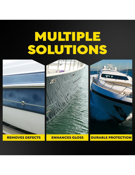 Kit de Restauración de Fibra de Vidrio Meguiar's M4965 - 3 Piezas