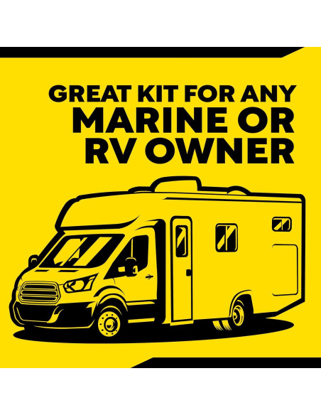 Kit de Restauración de Fibra de Vidrio Meguiar's M4965 - 3 Piezas