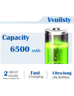 Batería recargable 58-000377 para HD 10 y HD 10 Plus 2