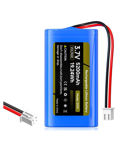Batería recargable 3.7V 5200mAh Iones de Litio Palowextra