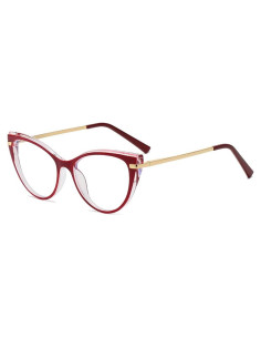 Gafas LJCZKA para Mujeres Anti-Fatiga Ocular Luz Azul