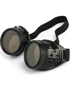 Gafas Vintage Steampunk Marca Desconocida Negro Mate 2
