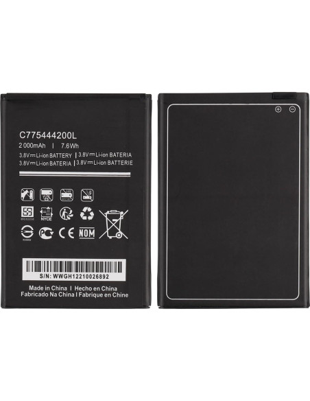 Batería de Reemplazo C775444200L para BLU C5L MAX 2000mAh