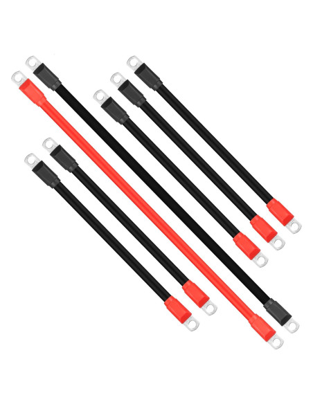 Kit de Cables de Batería Honsyunoirtps 7 PCS 36/48V para Carro de Golf