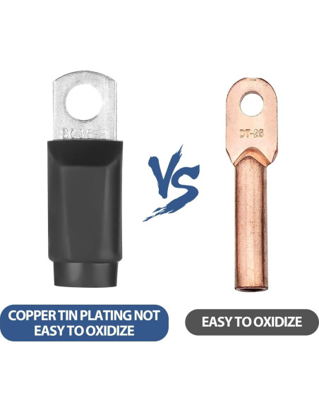 Kit de Cables de Batería Honsyunoirtps 7 PCS 36/48V para Carro de Golf