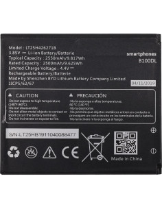 Batería Recargable LT25H426271B para Smartphone Cricket Icon U304AA 2