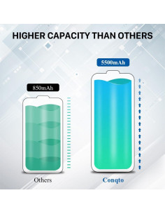 Batería de Reemplazo GK40 5500mAh para Moto E3 E4 G4 Play G5 2