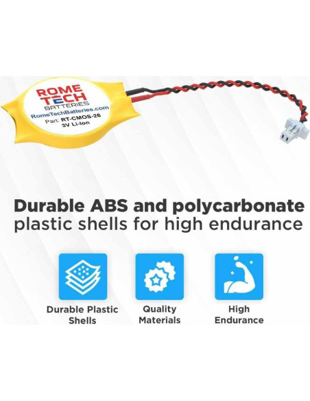 Batería CMOS Rome Tech CR2016 3V para Lenovo ThinkPad L13 Yoga