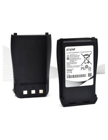 Baterías Recargables elxjar 7.4V 2000mAh para Radios UV-B