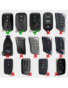 Baterías CR1632 para llaves Lexus - 2 unidades - BBXSA 2