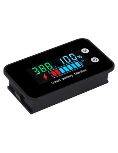 Monitor de Batería IPX7 hwnguJ AA-01 12V-72V con Alarma