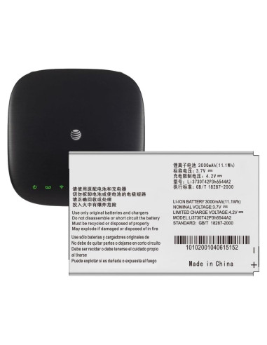 Batería de Reemplazo 3000mAh para Enrutador ZTE MF279