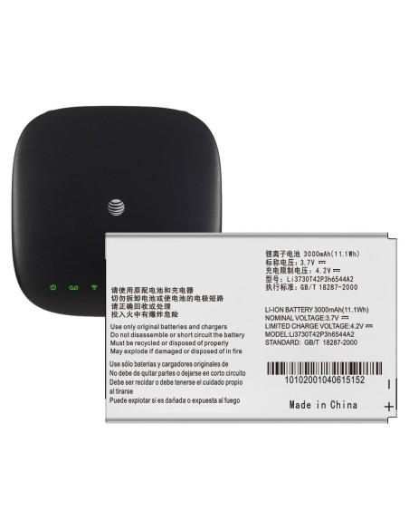 Batería de Reemplazo 3000mAh para Enrutador ZTE MF279