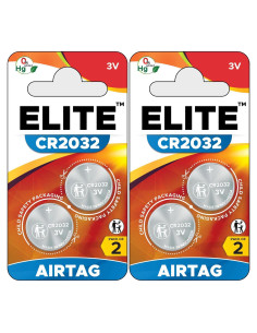 Baterías de Reemplazo Elite para Apple AirTag - Paquete de 4