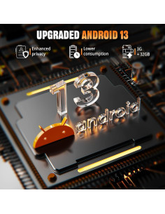 Escáner de Código de Barras Tera P166GC Android 13 Wi-Fi 6 2