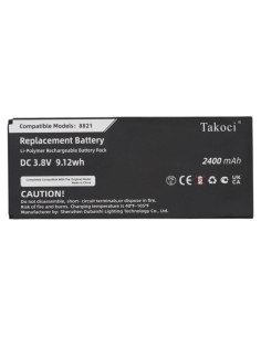 Batería de Reemplazo Li-Polímero TAKOCI para Cisco 8821 2400mAh