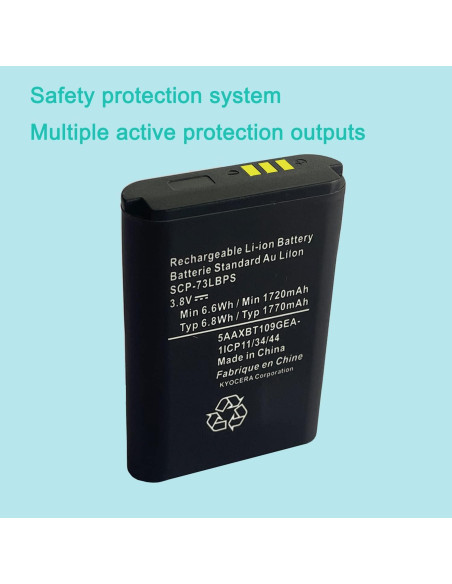 Batería de alta capacidad Kyocera DuraXV Extreme SCP-73LBPS