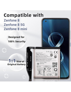Batería de Reemplazo C11P2003 para ASUS Zenfone 8 4000mAh 2