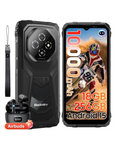 Teléfono Rugerizado Blackview Fort 1 6.56" 18GB+256GB 10000mAh