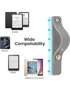 Soporte de Correa de Mano CoBak para E-Readers y Tabletas 2