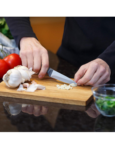 Juego de Cuchillos de Pelar Glad 4 Piezas Acero Inoxidable 8.9 cm