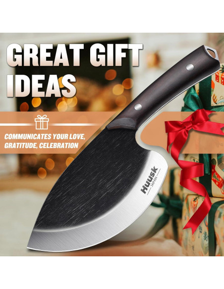 Cuchillo de Pescado Huusk 14.48 cm Acero Carbono Ergonomico