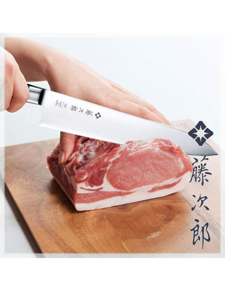 Cuchillo Chef Tojiro DP 24cm Doble Filo Acero Cobalto