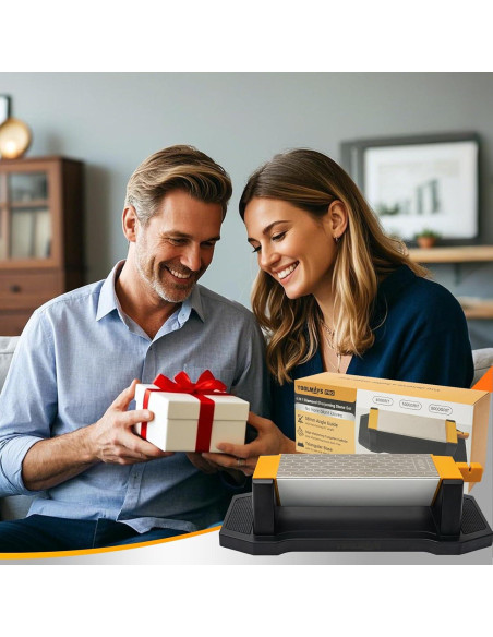 Piedra de Afilar 3 Lados TOOLMAYS Grano 400/1000/8000