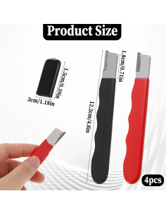 Afilador de Cuchillas Aysatogc 4 Piezas Compacto 108g 2