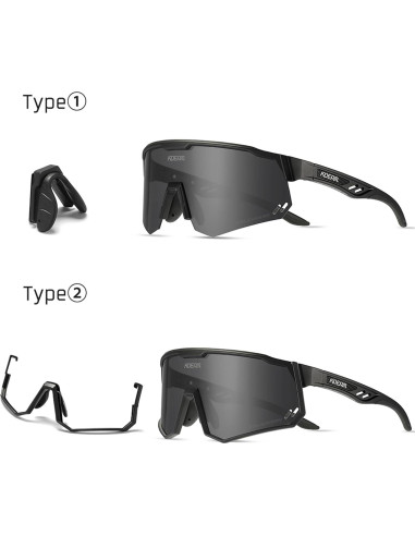 Gafas de sol polarizadas ZEMFAY UV400 para ciclismo y correr