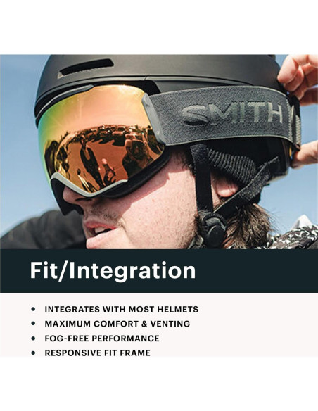 Gafas de Nieve Smith Blazer Lente Carbonic-x Unisex