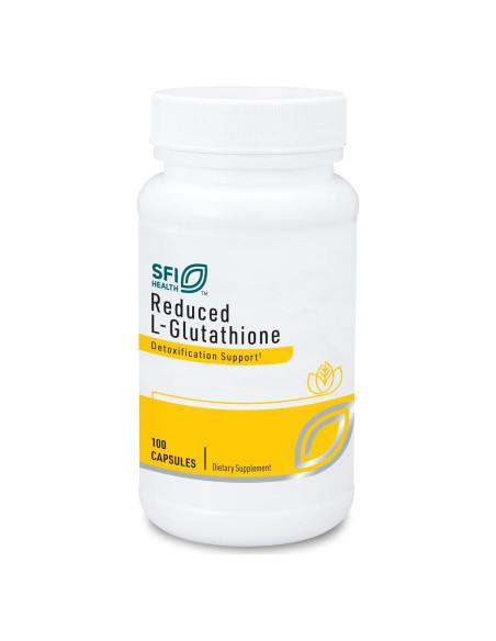 Suplemento Antioxidante Klaire Labs Glutatión 150mg - 100 Cápsulas Hipoalergénicas