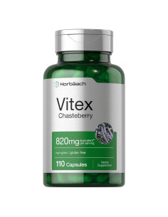 Suplemento Vitex Chasteberry Horbach 820mg 110 Cápsulas