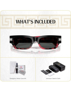 Gafas de sol Versace VE4465 para hombres + Kit iWear 2
