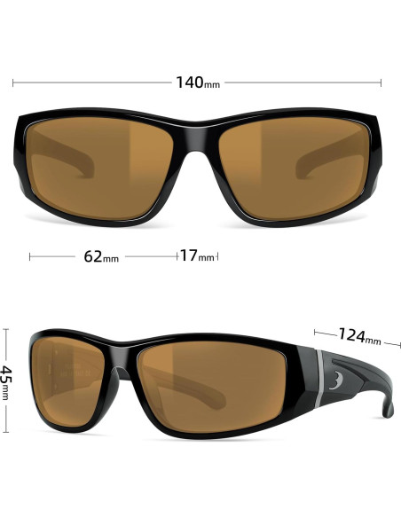 Gafas de sol BNUS con lente de vidrio Corning - Moda y resistencia