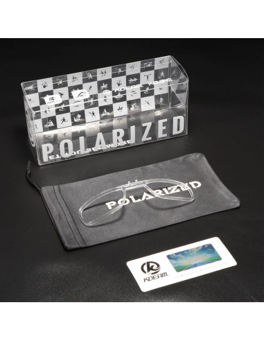 Gafas de sol ZEMFAY UV400 polarizadas para ciclismo y correr