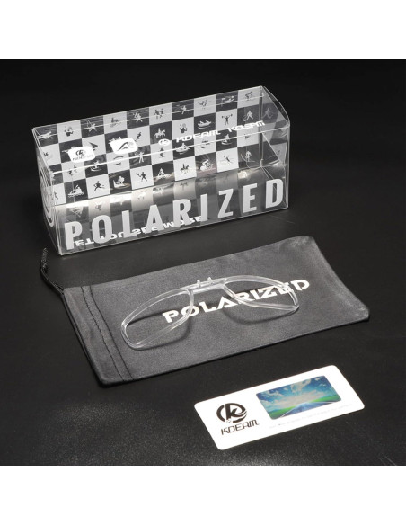 Gafas de sol ZEMFAY UV400 polarizadas para ciclismo y correr