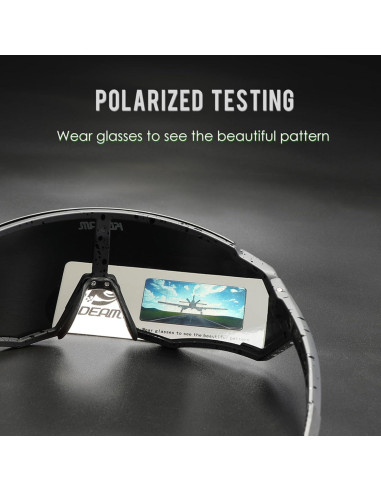 Gafas de sol ZEMFAY UV400 polarizadas para ciclismo y correr