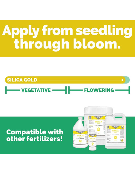 Nutrientes TPS Silica Gold 1L Suplemento Silicio Bioavailable