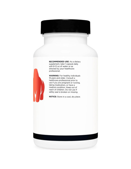 Cápsulas Primal N-Acetil L-Tirosina 350mg - 120 Porciones