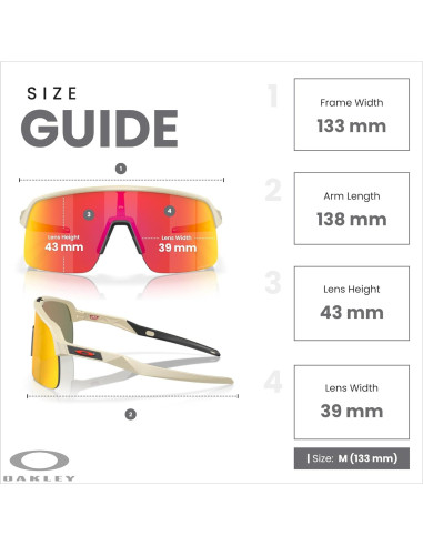 Gafas de sol Oakley Sutro Lite Arena Mate Prizm Ruby