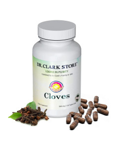 Clavos Vegetarianos Dr Clark Store 500mg 102 Cápsulas